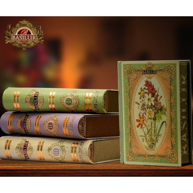 Basilur tebog Mini med 5 x 2 gr tebreve