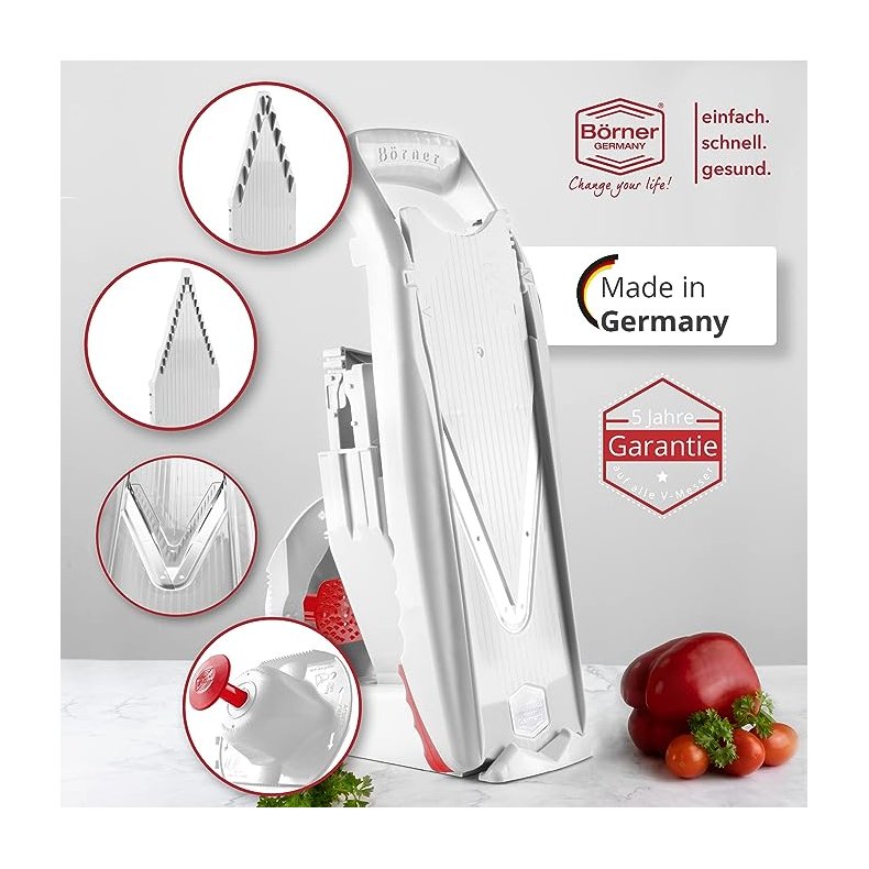 V5 Brner Powerline Mandolinjern hvid