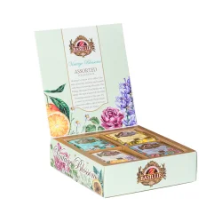 72156-Te�ske med 10  x 4 tebreve ( Frugtsmag)