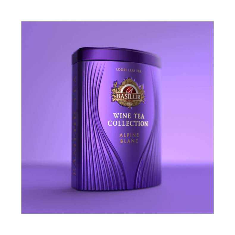 72341-4553 BASILUR Wine Tea Alpine Blanc Metal Dse Ls te 75g
