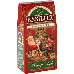 3933 Basilur vintage sort te-nyt�rsgave 85 gr (05/28)