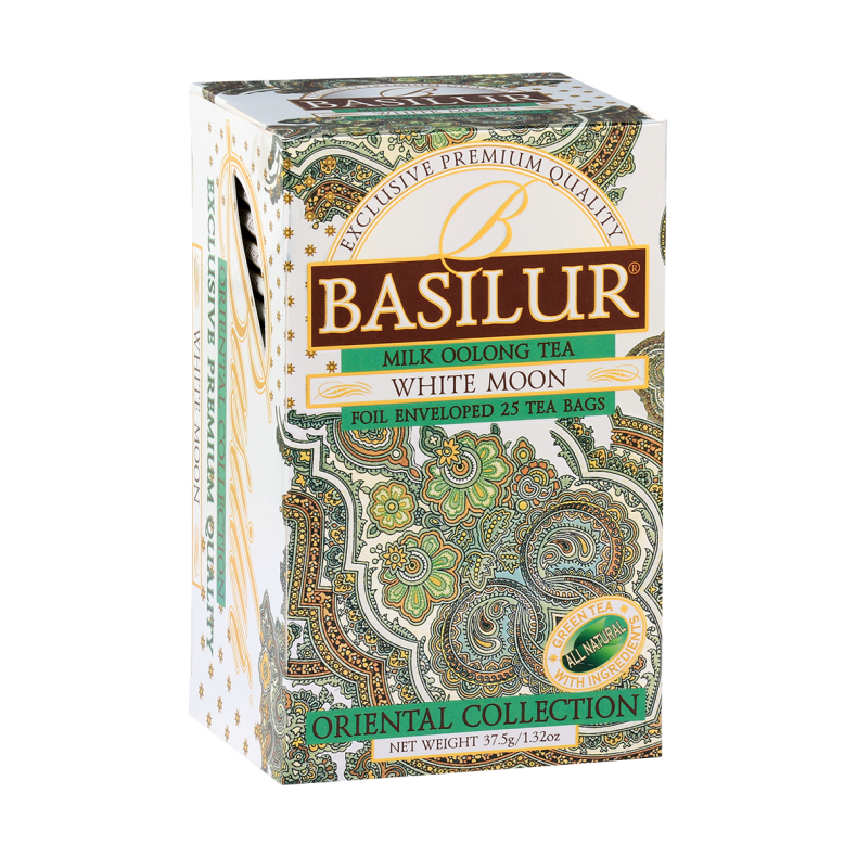 70417 BASILUR Orient White Moon Foil Enveloped 25x1,5g