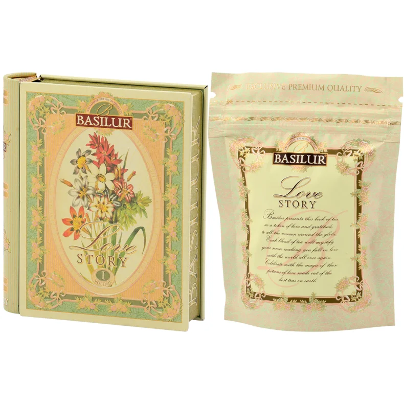 70487-7343 BASILUR MINI TEBOG Love Story I. Pyramide Tebreve 5x2g