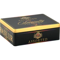 70835-7767 BASILUR Specialty Assorteret Display Metalske Gastro Tebreve 50x2g &amp; 10x1,5g