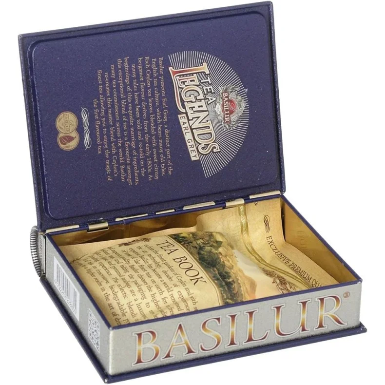 71198-7358 BASILUR TEBOG  Mini  I metal, Legends Earl Grey  Pyramide Tebreve 5x2g