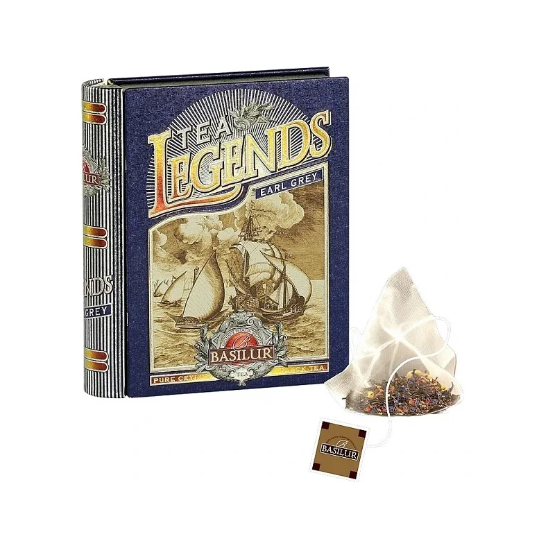 71198-7358 BASILUR TEBOG  Mini  I metal, Legends Earl Grey  Pyramide Tebreve 5x2g