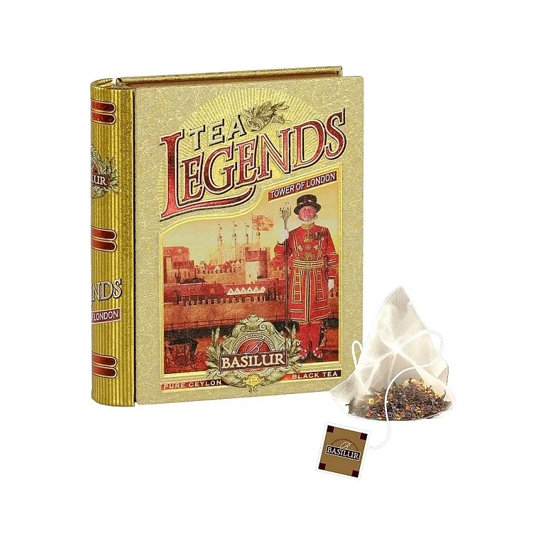 71199-7357 BASILUR TEBOG Mini Legends Tower of London Pyramide Tebreve 5x2g