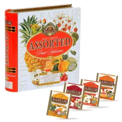 71395-4435 BASILUR TEBOG Fruit Infusions Fruity Delight 4 slags Assorterede Gastro Tebreve 32 x 1,8g