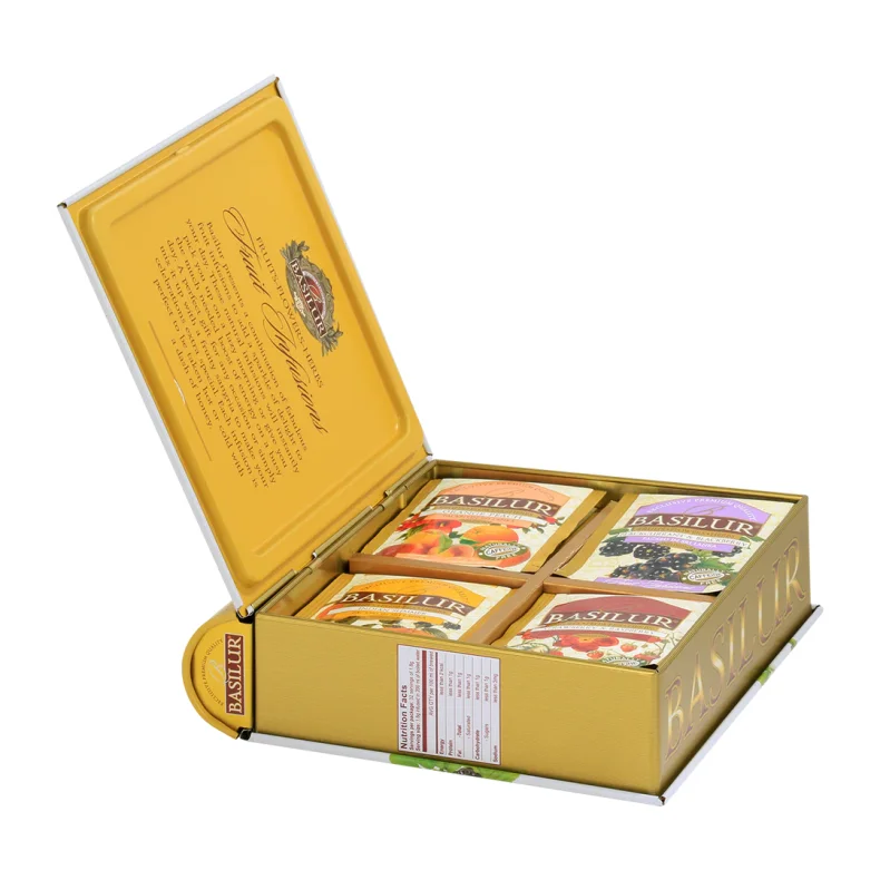 71395-4435 BASILUR TEBOG Fruit Infusions Fruity Delight 4 slags Assorterede Gastro Tebreve 32 x 1,8g