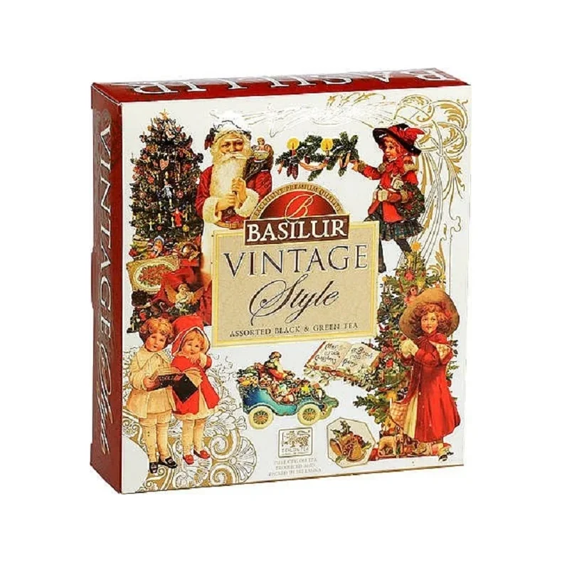 71432-3940 BASILUR Vintage Assorterede Display Gastro Tebreve 40 stk
