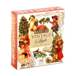 71430-Te�ske med 10 x 4 tebreve ( sort- gr�n te)