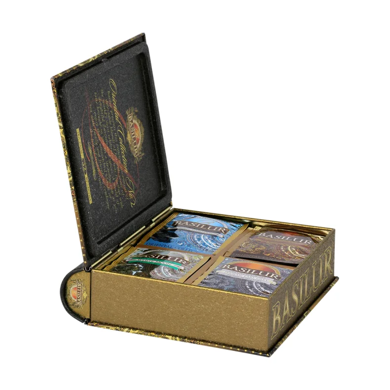 71707-7785 BASILUR TEBOG Oriental no 2- 4 slags Assorterede - 32 x 2g Gastro Tebreve SORT OG GRN 