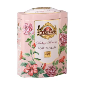 72131-4280 BASILUR Vintage Blossoms Rose Fantasy LYSERD Metal Dse Ls Bladte 100g GRN TE