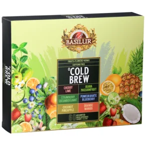 72150-3989 BASILUR Cold Brew Assorteret Display Gastro Tebreve 60x2g