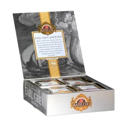72171-Te�ske med 10 x 4 tebreve ( Earl Grey ) smag med jasmin, mandarin, lavendel og appelsin