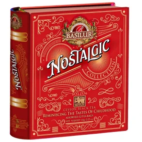 72327-4439 BASILUR TEBOG Nostalgic 4 slags Assorterede - 32 x 2g Gastro Tebreve