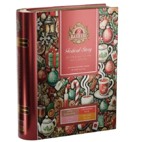 72590- BASILUR Festival Story Book Assorteret Metal 32x2g