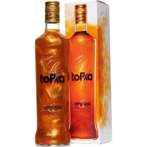 Tofka / Toffee vodka 29, 9%  med glimmer- 70 cl