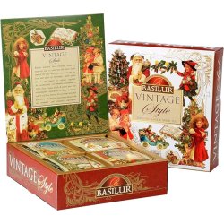 71432-3940 BASILUR Vintage Assorterede Display Gastro Tebreve 40 stk