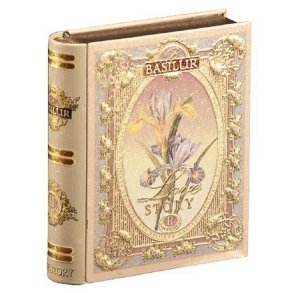 70488 Basilur tea book mini Love story ll, 5 x 2 gr pyramide tebreve