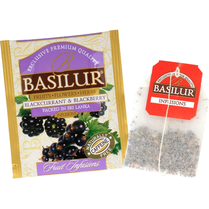71396-4436 BASILUR TEBOG Fruit Infusions Summer Fiesta 4 slags Assorterede Gastro Tebreve 32 x 1,8g