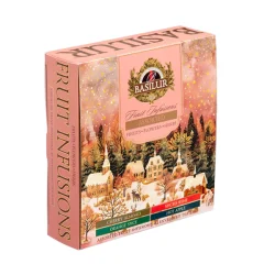 Te�ske med 10 x 4 tebreve ( Frugt infusions )