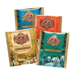 Te�ske med 10 x 4 tebreve ( Frugt infusions )