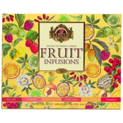 72363-4418 BASILUR Fruit Infusions - Display Gastro Tebreve 60x2g KOFFEINFRI FRUGT TE