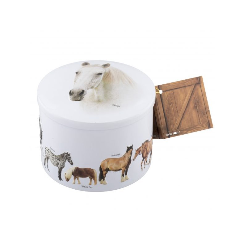 Heste Vanilla Fudge Tin 200g