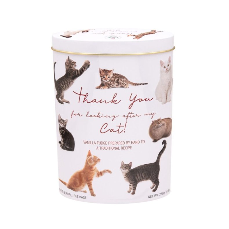 Thank You -Vanilla Fudge Tin 250g ( Kat)