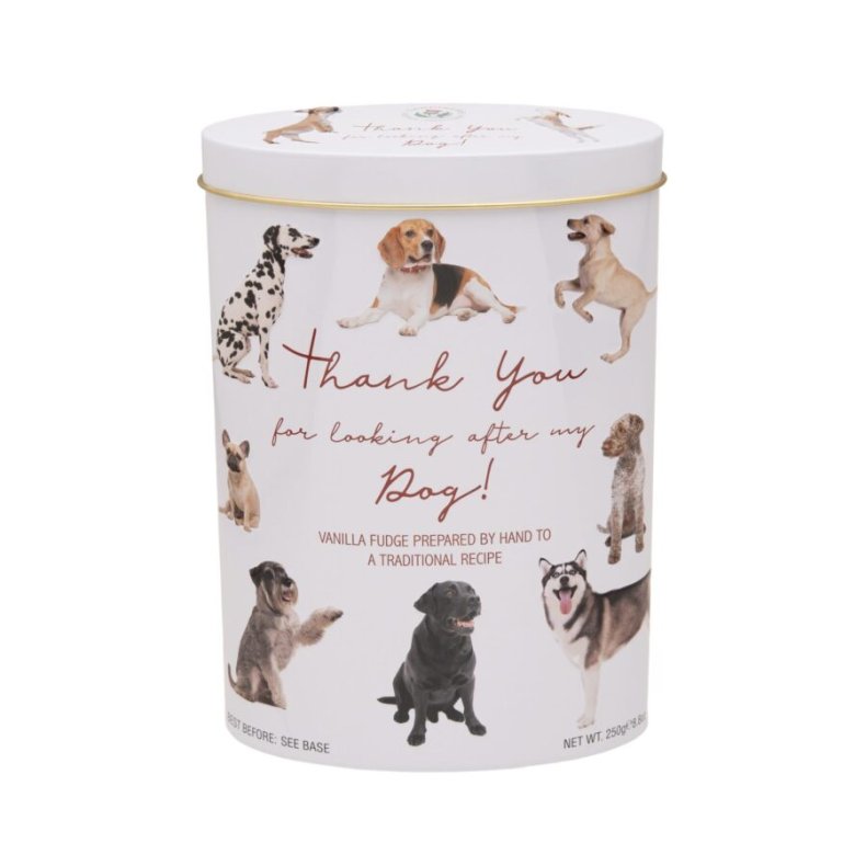 Thank You Vanilla Fudge Tin 250g (Hunde)