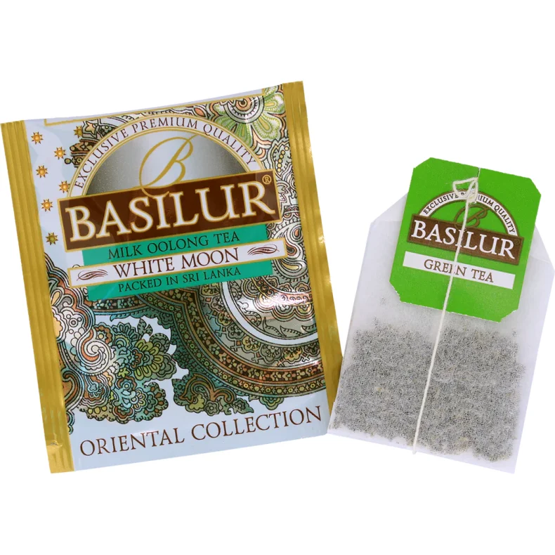 71707-7785 BASILUR TEBOG Oriental no 2- 4 slags Assorterede - 32 x 2g Gastro Tebreve SORT OG GRN 