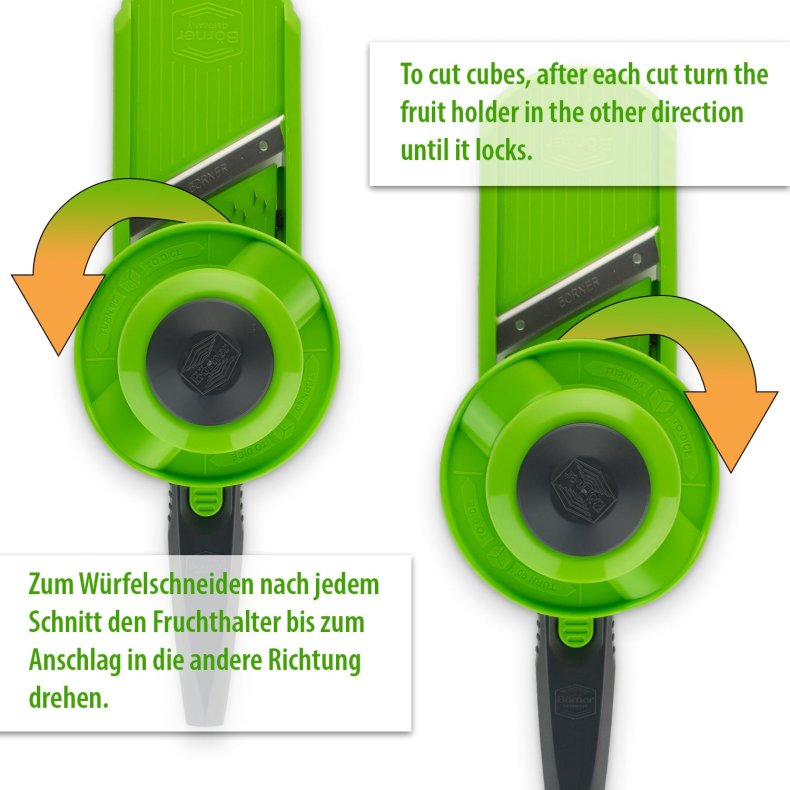 Brner multi dicer julienne grn