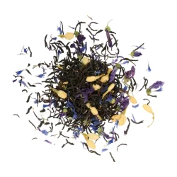 70208-7597 BASILUR TEBOG Blue Tea Book Bind I Metal Ls Bladte 100g (kornblomst, jasmin, mandel)