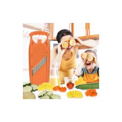 Waffel rivejern orange- brner