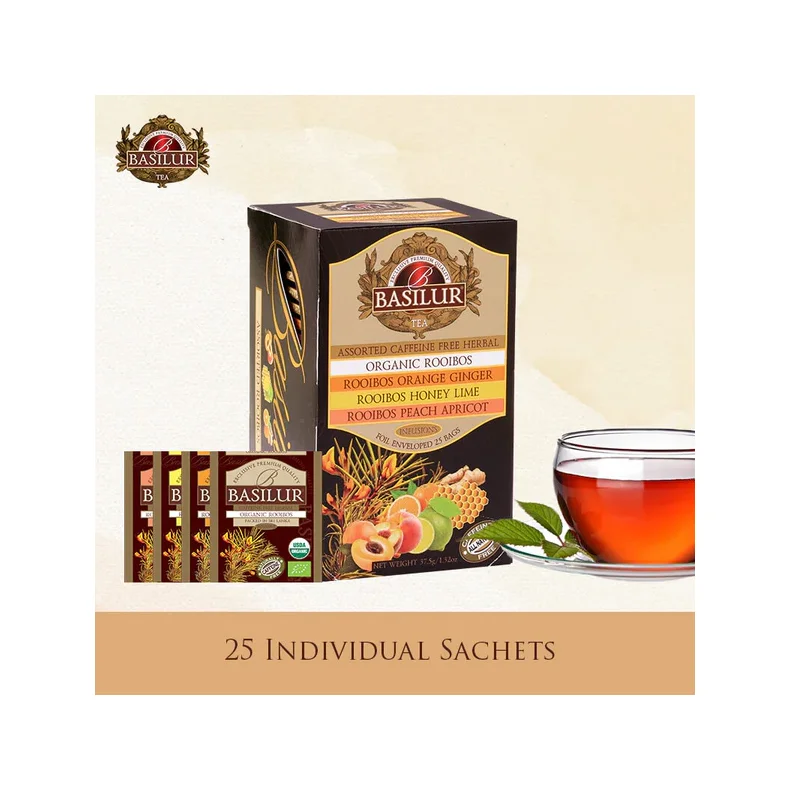 71893 BASILUR Rooibos Assorted 25x1,5g
