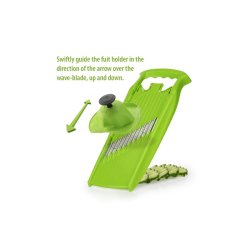 Waffel rivejern grn- brner