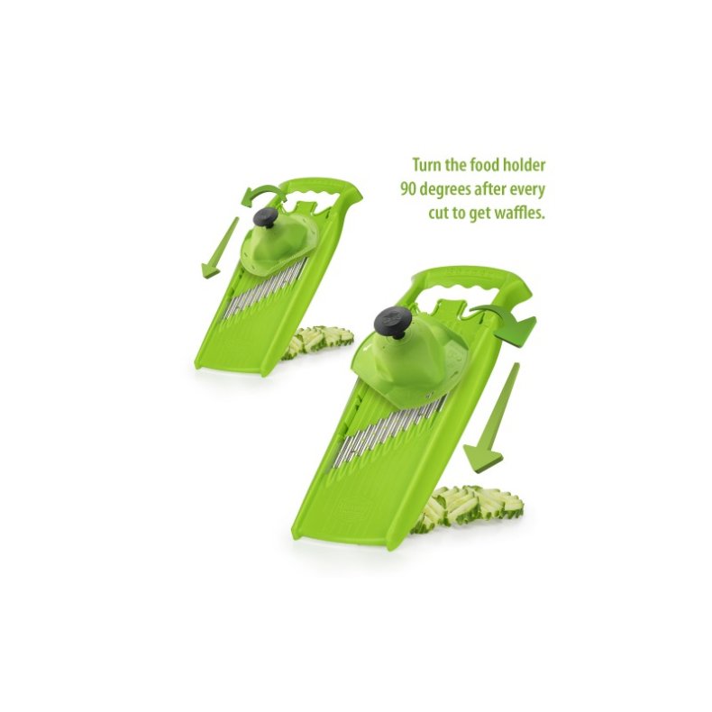 Waffel rivejern grn- brner